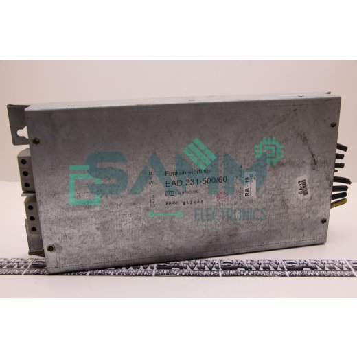 SEW 231-500/60 INTERFERENCE SUPPRESSION FILTER Used