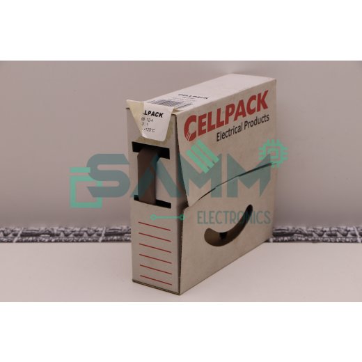 CELLPACK 203790 ; 8 METER BRAUN SB12-4MM New