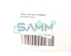 WAGO 264-306 TERMINAL BLOCKS Used