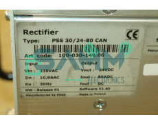 PSS 30/24-80 CAN, PRIMARY SWITH MODE RECTIFIER Used