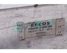EPCOS W62400-T1002-B8 POWER LINE FILTER Used