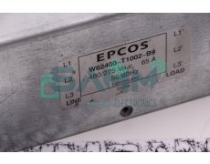 EPCOS W62400-T1002-B9 POWER LINE FILTER Used