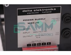 DELTA ELEKTRONIKA M24-10 POWER SUPPLY INPUT 220/110VAC OUTPUT 24VDC 10A Used