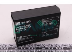 RS 591-843 UNREGULATED POWER SUPPLY Used