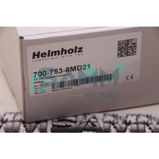HELMHOLZ 700-753-8MD21 TS300 TELESERVICE MODULE ANALOG New